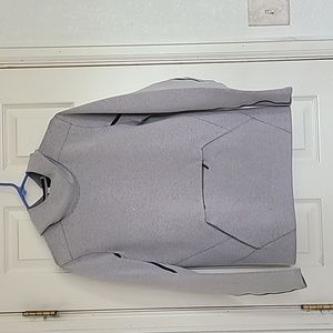 Lululemon Stratum Pullover Hoodie - Heathered Cable/Black